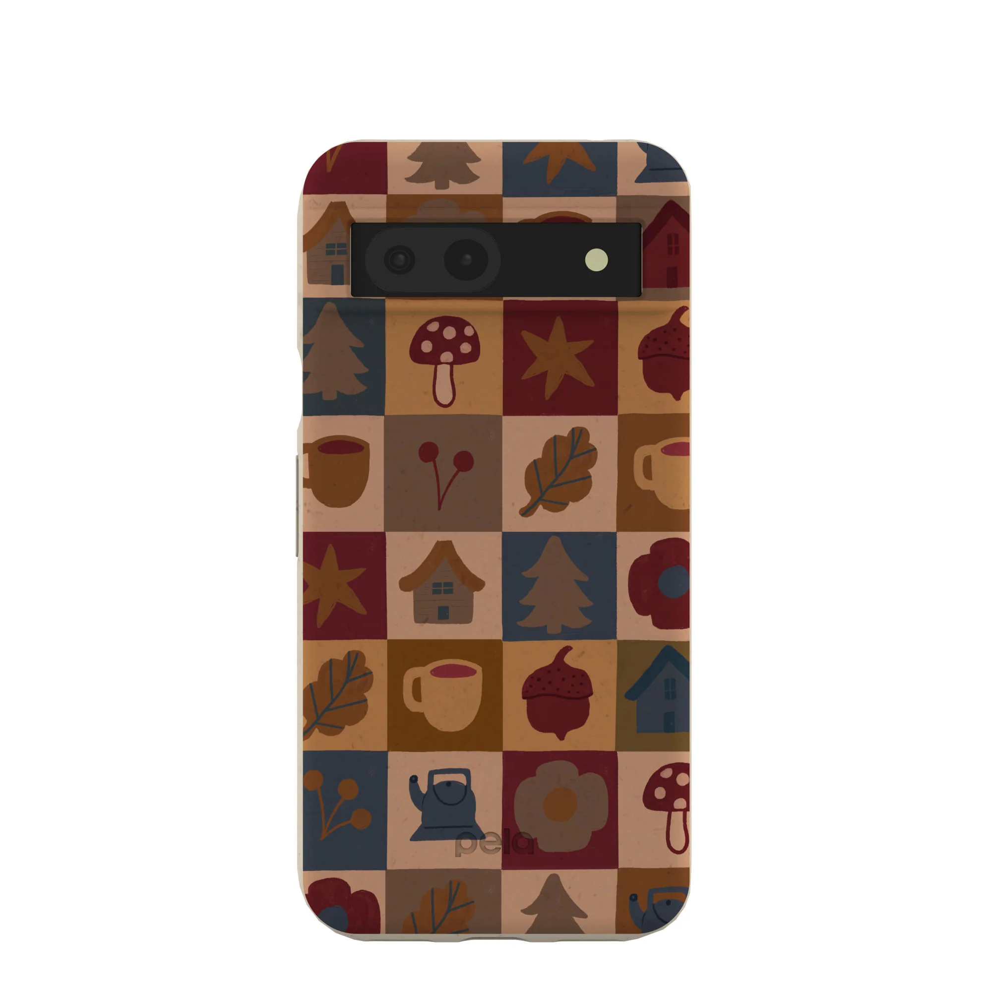 London Fog Rustic Grid Google Pixel 8a Case