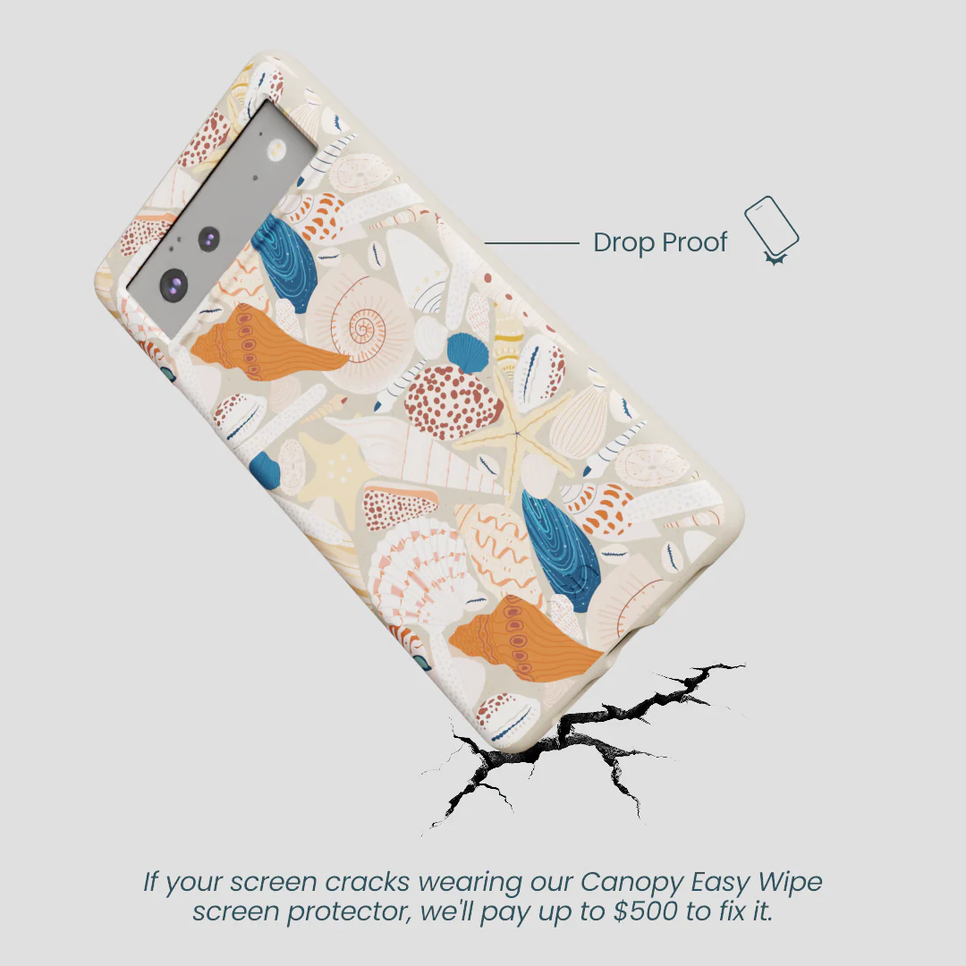 London Fog Sandy Shells Google Pixel 6a Case - Image 5