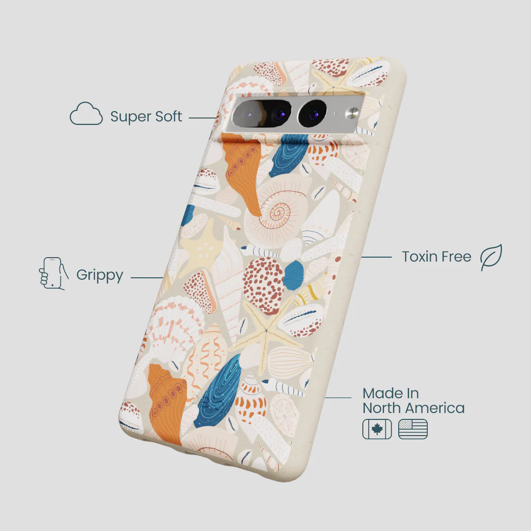 London Fog Sandy Shells Google Pixel 7 Pro Case - Image 4