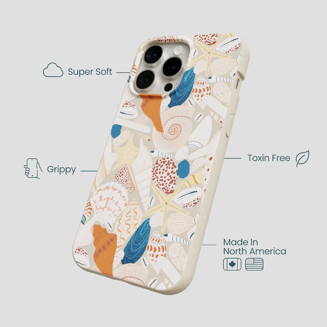 London Fog Sandy Shells iPhone 15 Pro Max Case - Image 4