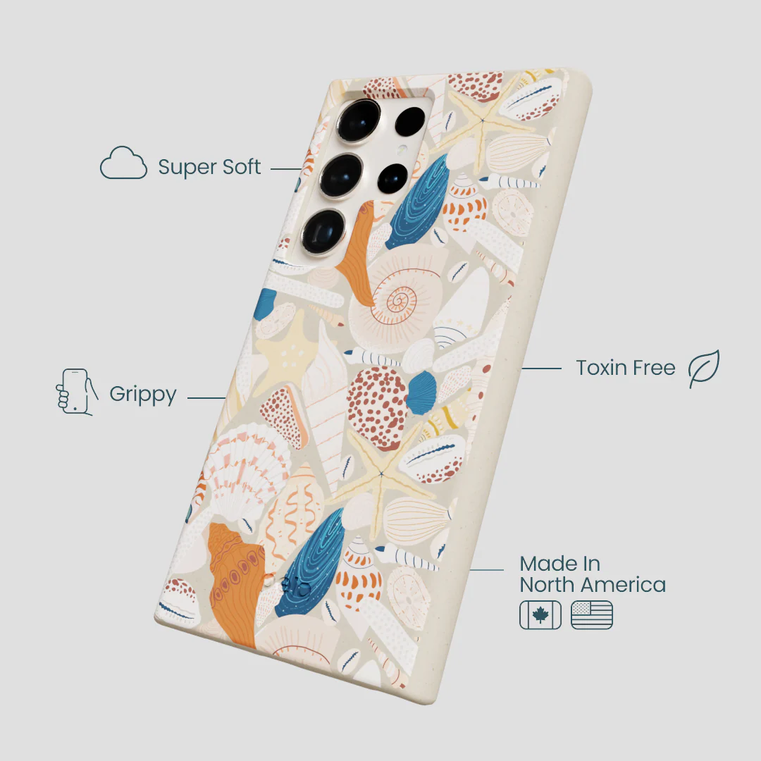 London Fog Sandy Shells Samsung Galaxy S24 Ultra Case - Image 4