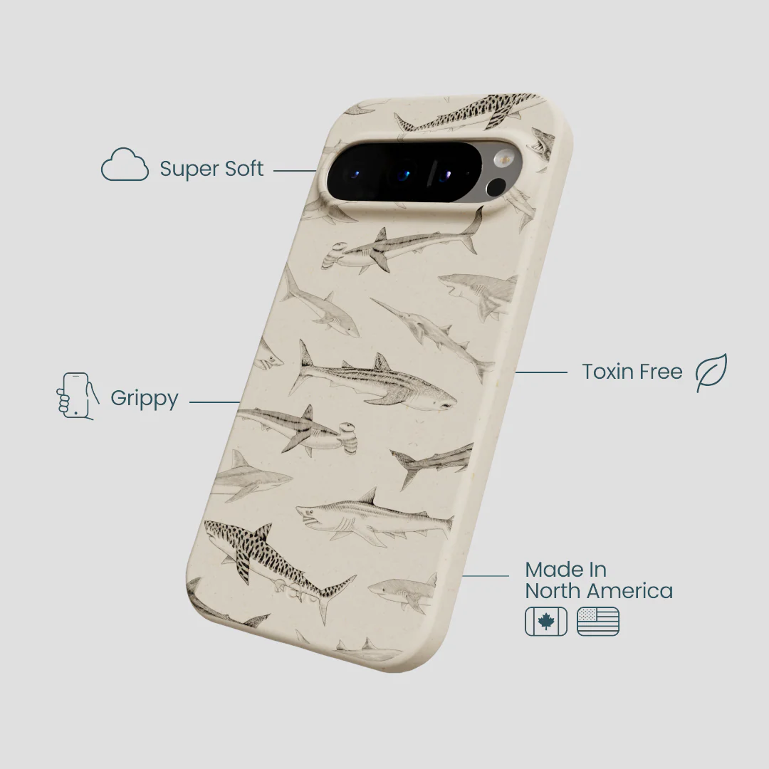 London Fog Shark World Google Pixel 9/9 Pro Case - Image 3