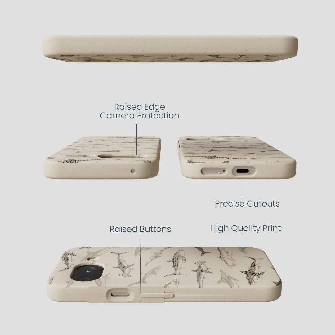 London Fog Shark World Google Pixel 9a Case - Image 2
