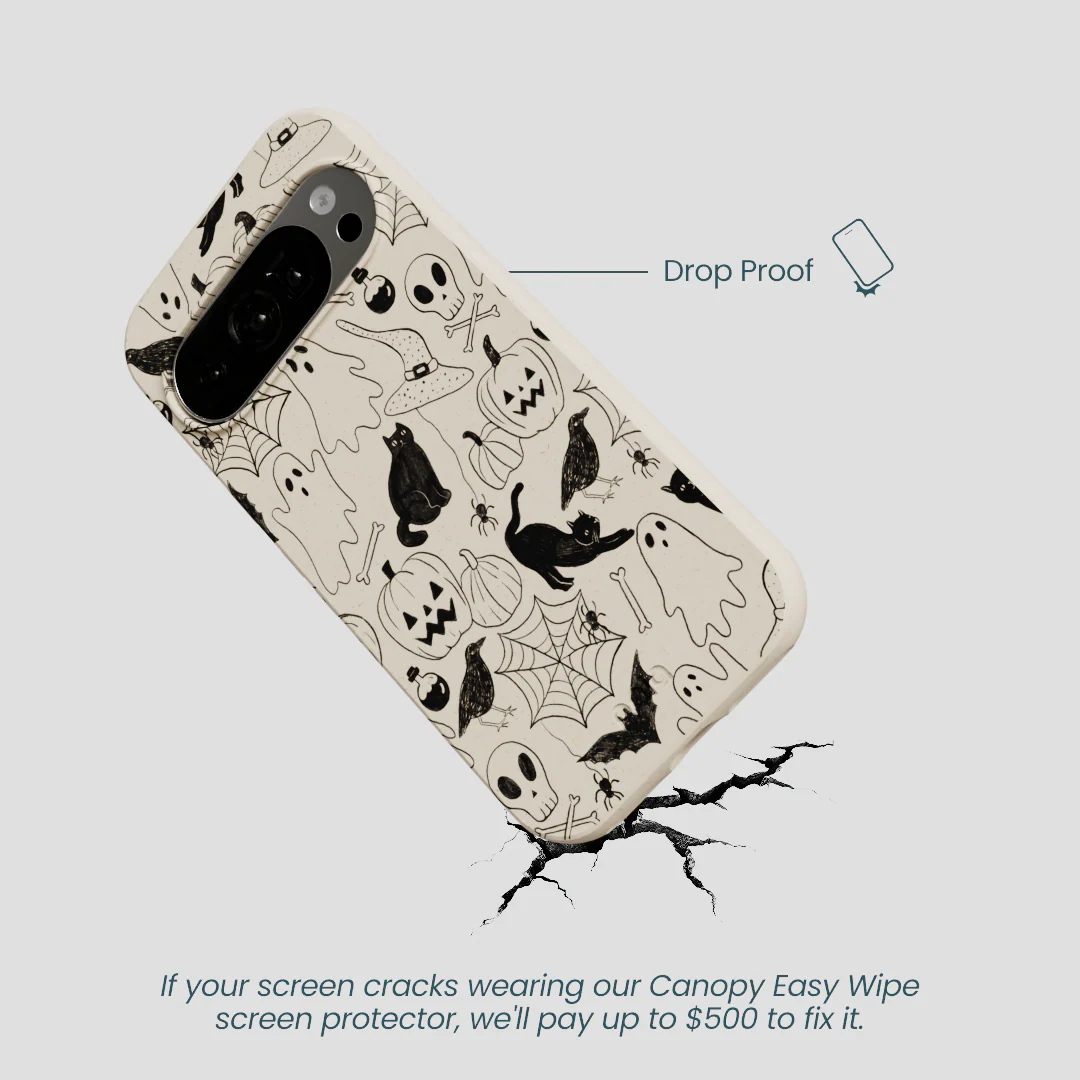 London Fog Sketchy Spirits Google Pixel 10/10 Pro Case - Image 5