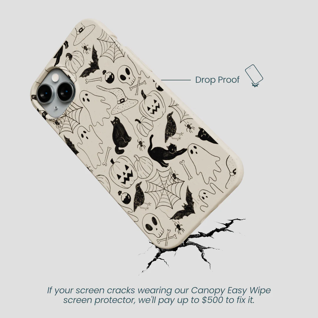 London Fog Sketchy Spirits iPhone 14 Plus Case - Image 5