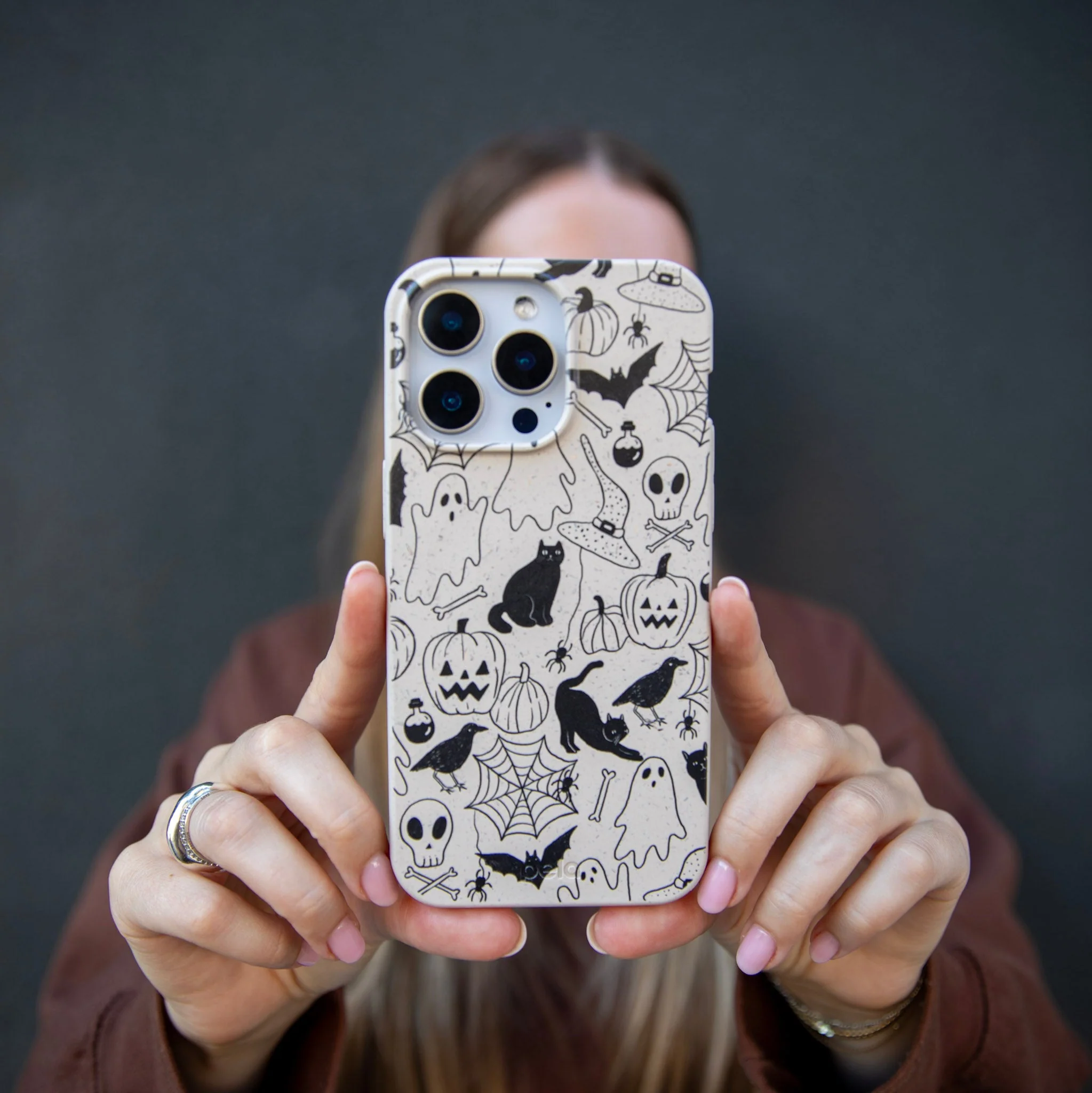 London Fog Sketchy Spirits iPhone 15 Case - Image 2