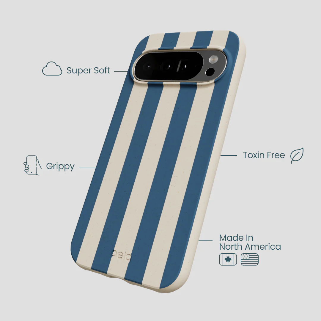 London Fog Slate Stripes Google Pixel 10 Pro XL Case - Image 4