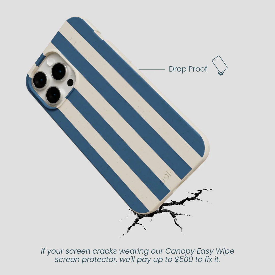 London Fog Slate Stripes iPhone 14 Pro Max Case - Image 5
