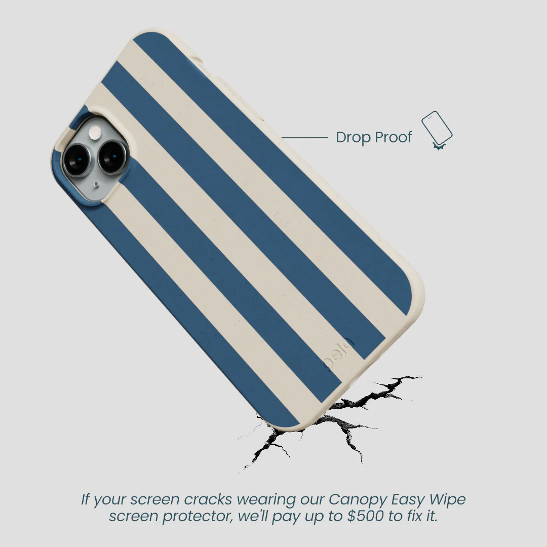 London Fog Slate Stripes iPhone 15 Plus Case - Image 5