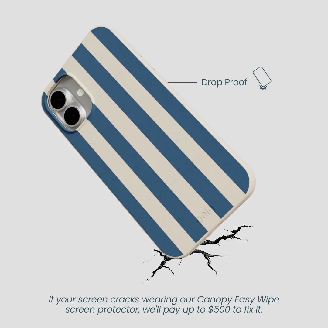 London Fog Slate Stripes iPhone 16 Plus Case - Image 5
