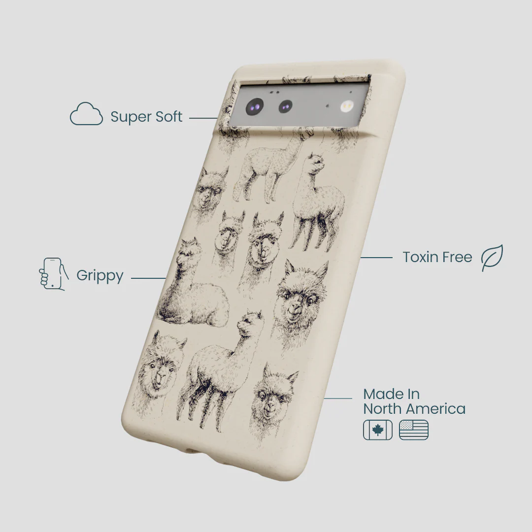 London Fog Spitting Llama Google Pixel 6a Case - Image 4