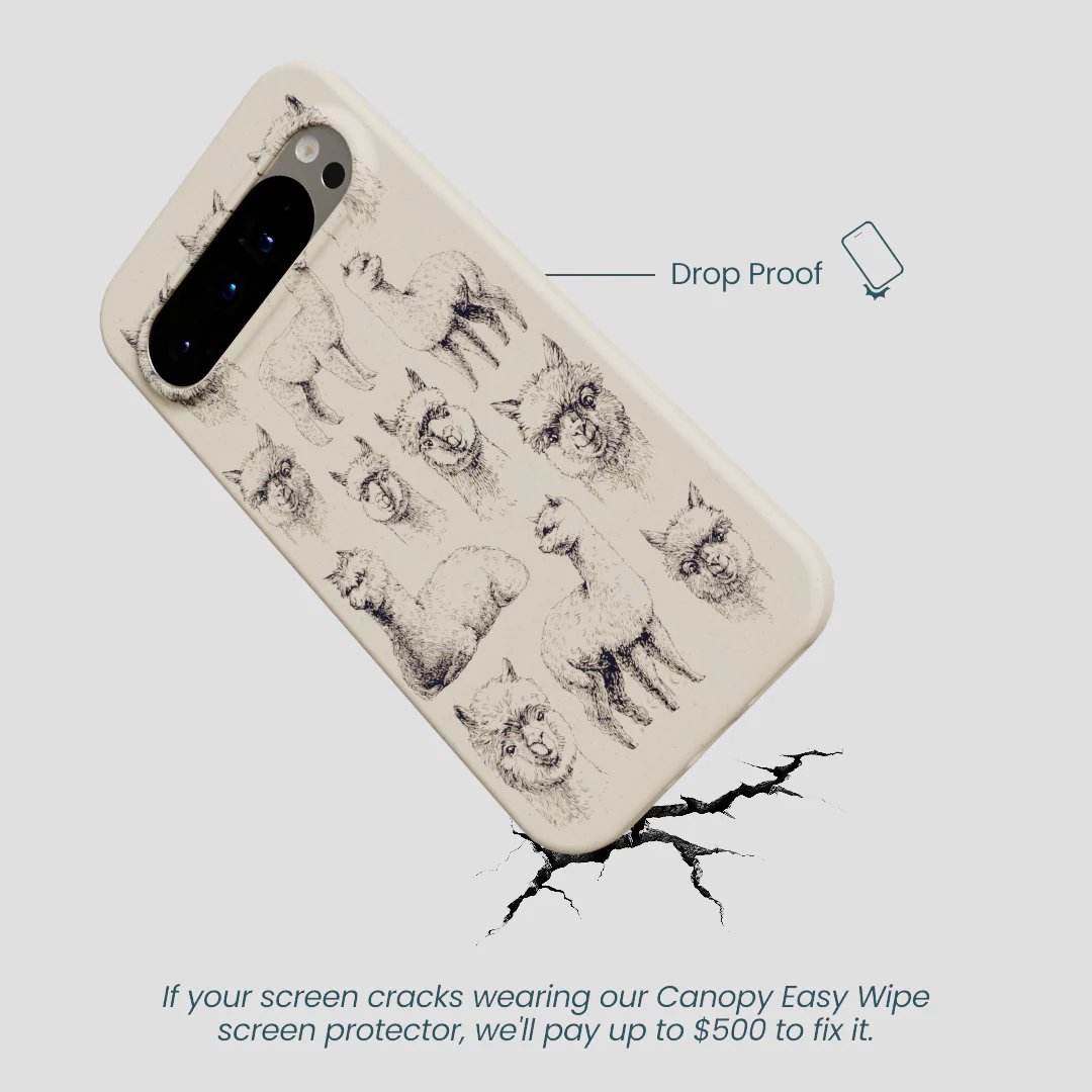 London Fog Spitting Llama Google Pixel 9 Pro XL Case - Image 5