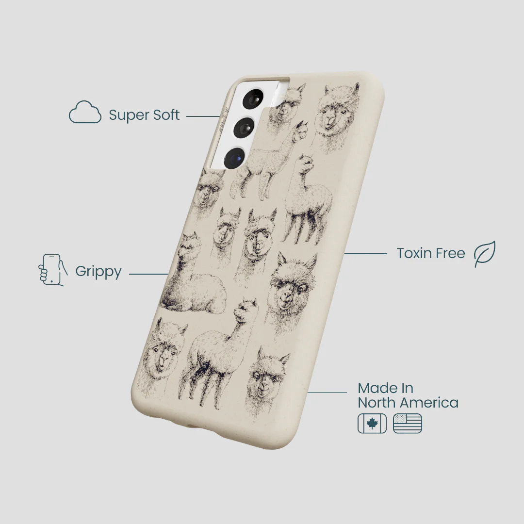London Fog Spitting Llama Samsung Galaxy S21 Case - Image 4