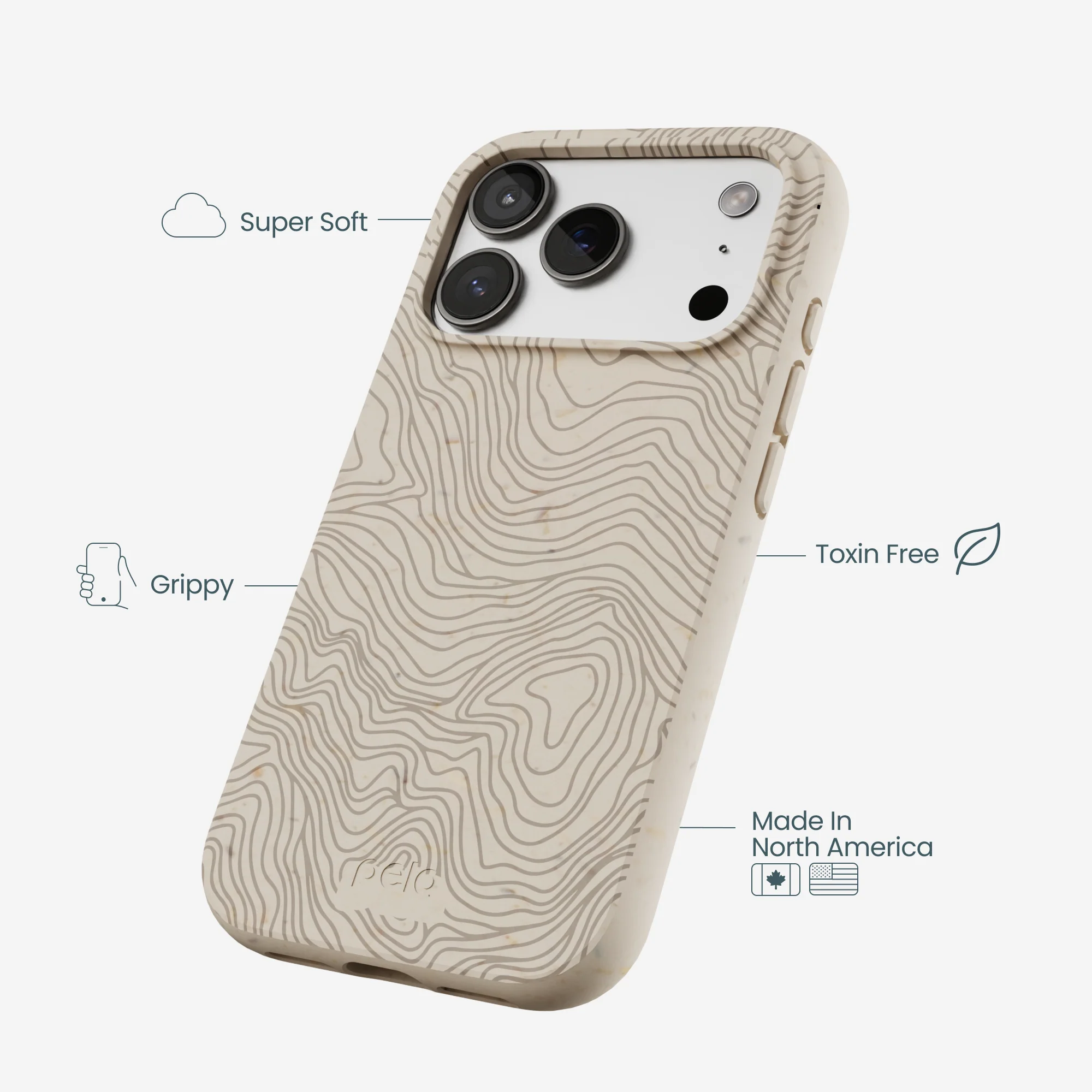 London Fog Trail Lines iPhone 17 Pro Case - Image 4