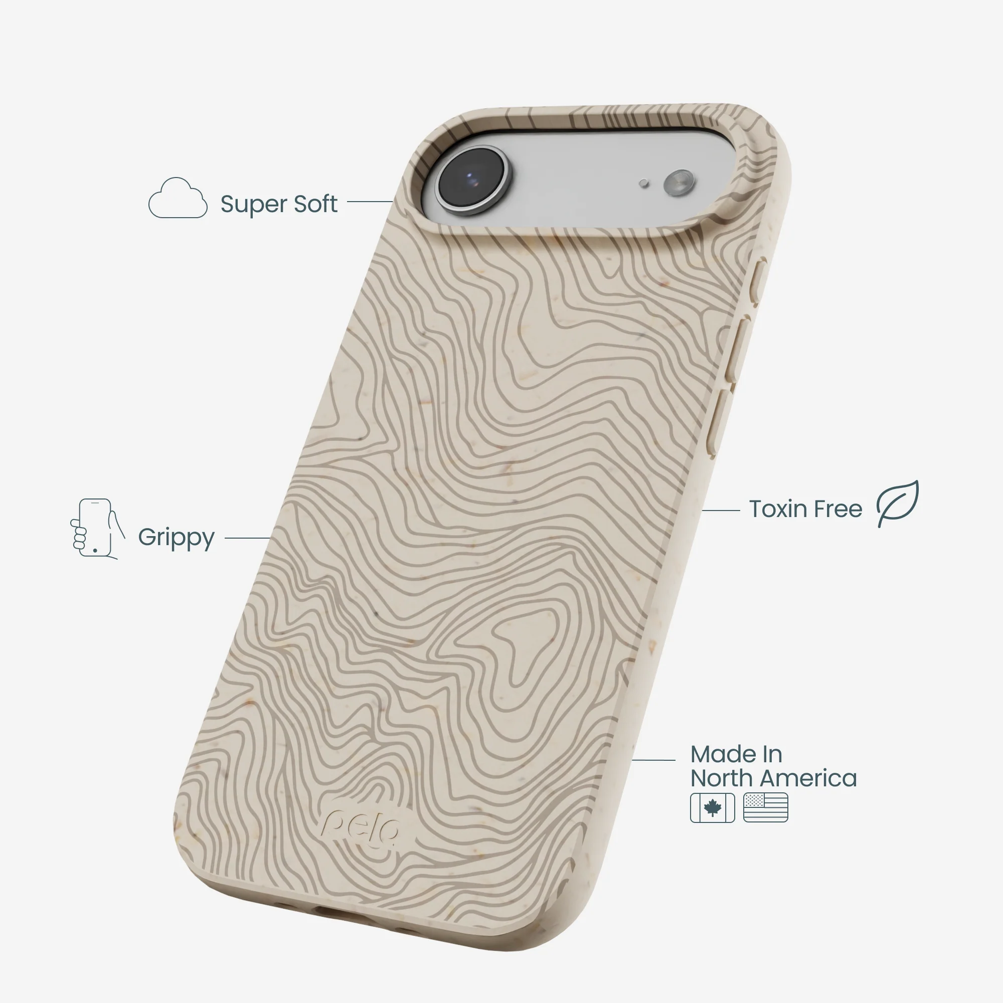 London Fog Trail Lines iPhone Air Case - Image 4