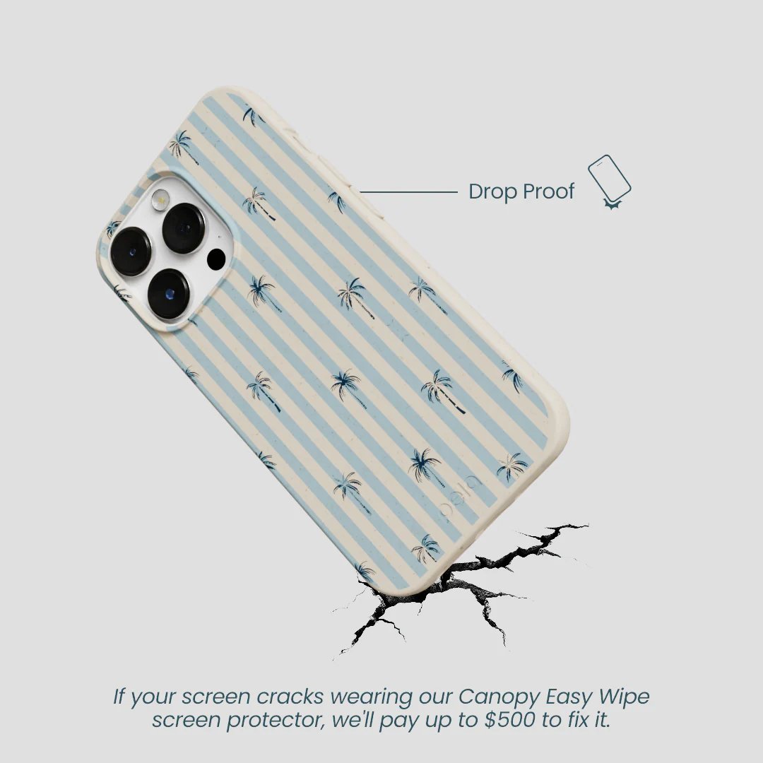 London Fog Tropical Stripes iPhone 13 Pro Case - Image 5