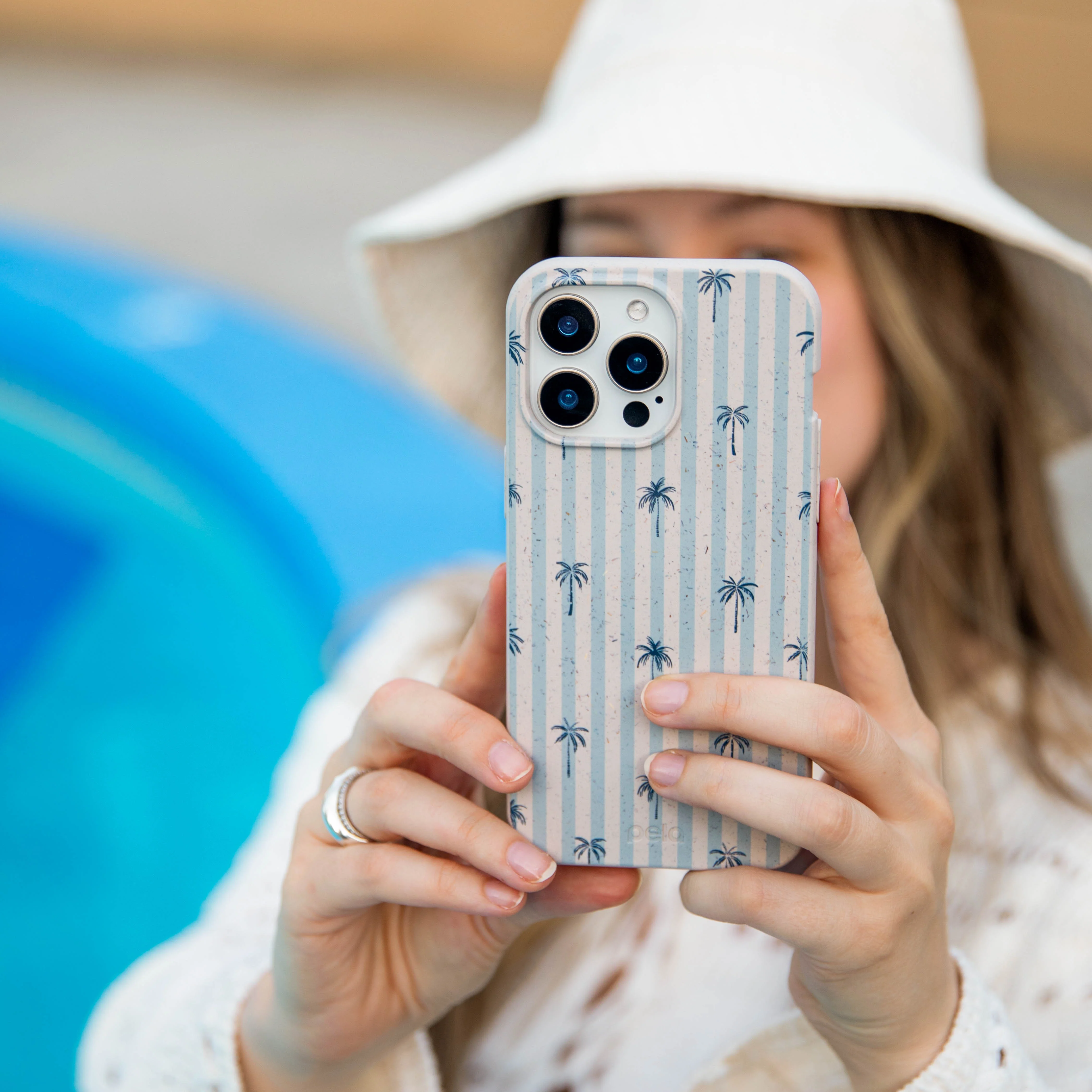 London Fog Tropical Stripes iPhone 14 Case - Image 6