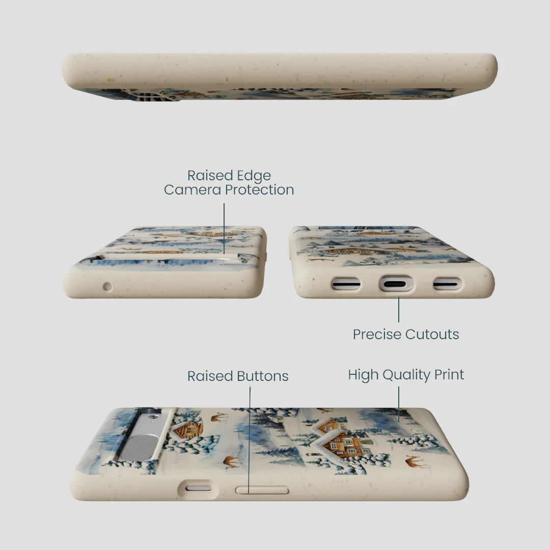 London Fog Whitetail Winter Google Pixel 7 Case - Image 3