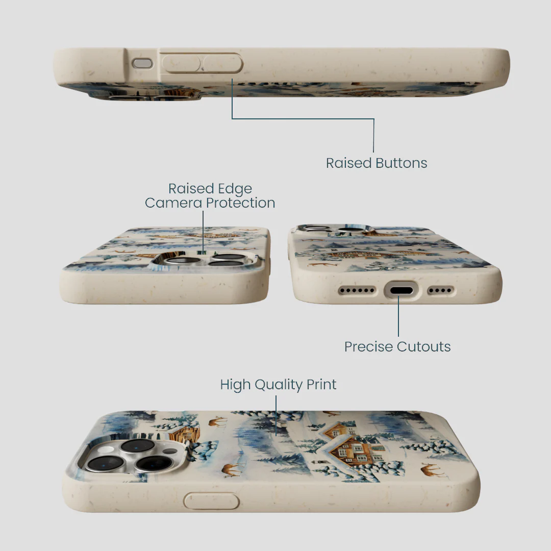London Fog Whitetail Winter iPhone 14 Pro Max Case - Image 3