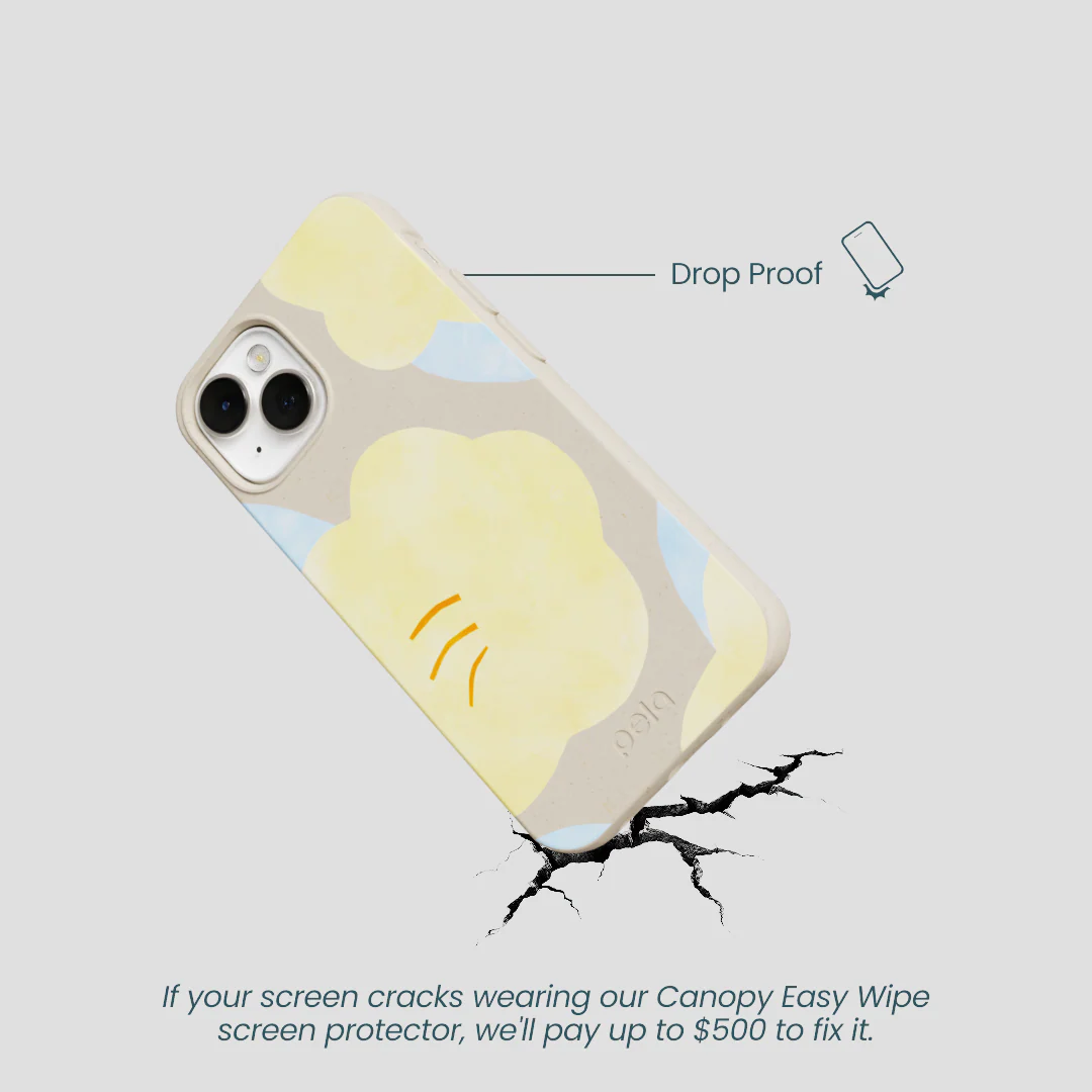 London Fog Yellow Flowers iPhone 13 Mini Case - Image 5