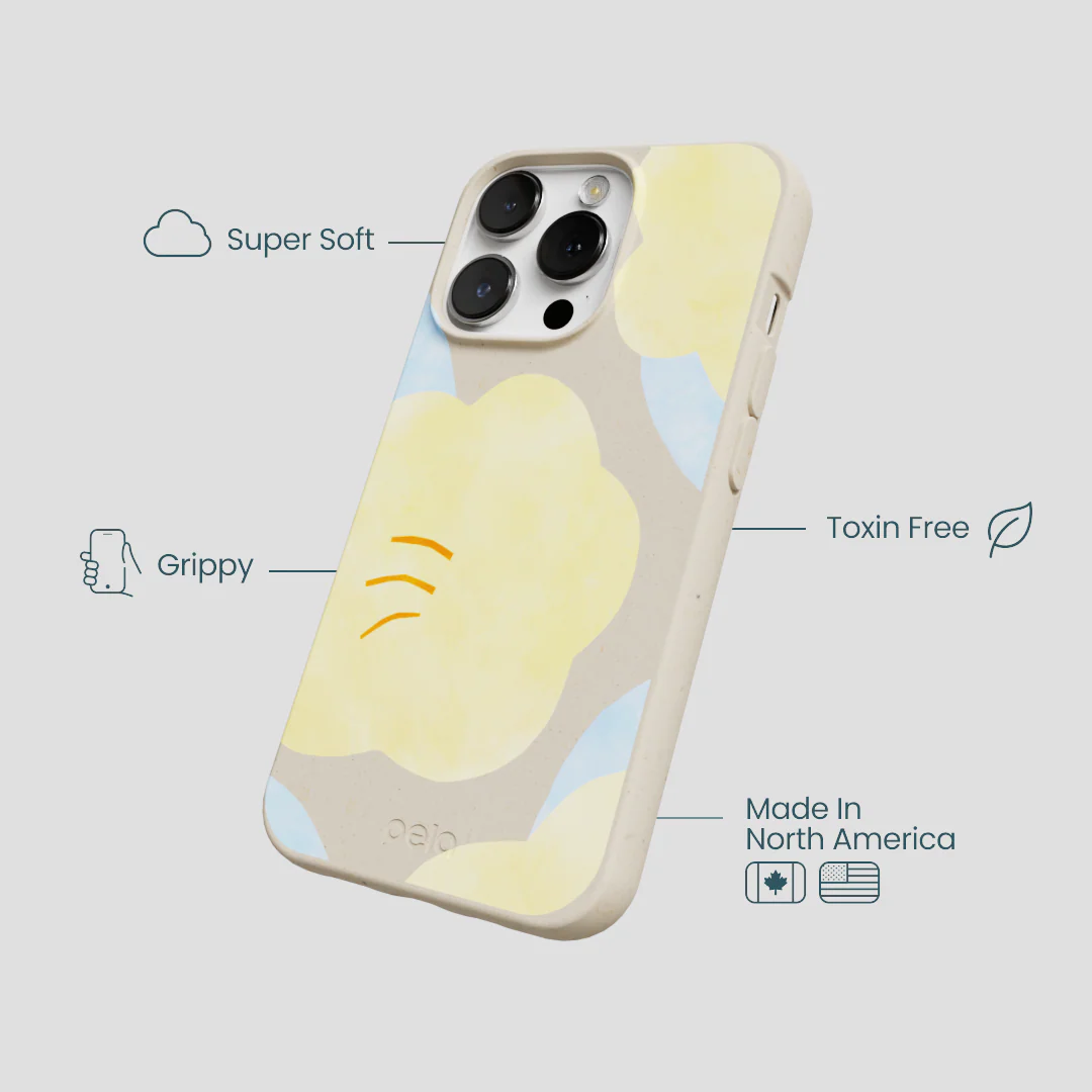 London Fog Yellow Flowers iPhone 13 Pro Case - Image 4