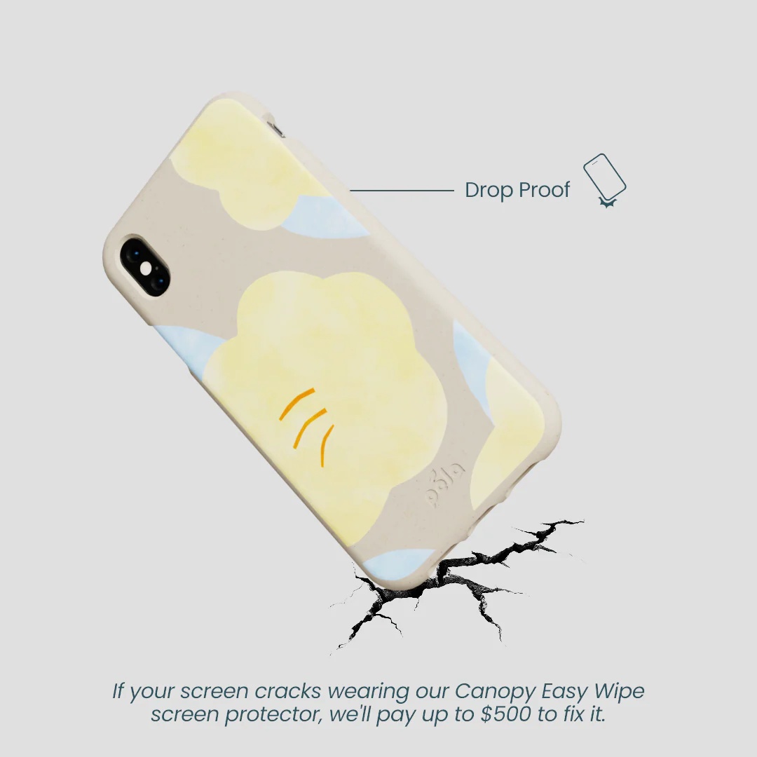 London Fog Yellow Flowers iPhone XR Case - Image 5