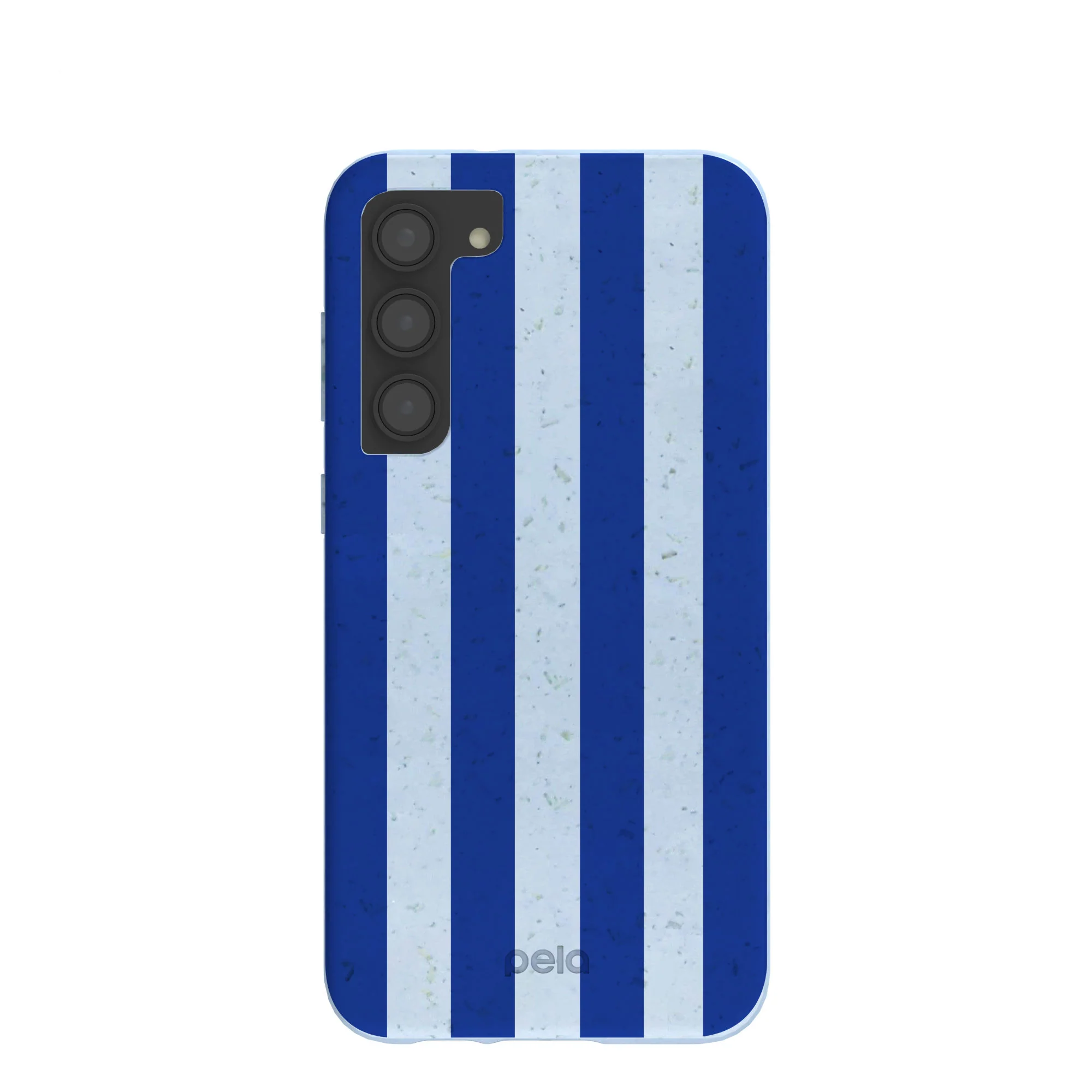 Powder Blue Big Cobalt Stripes Samsung Galaxy S23+(Plus) Case