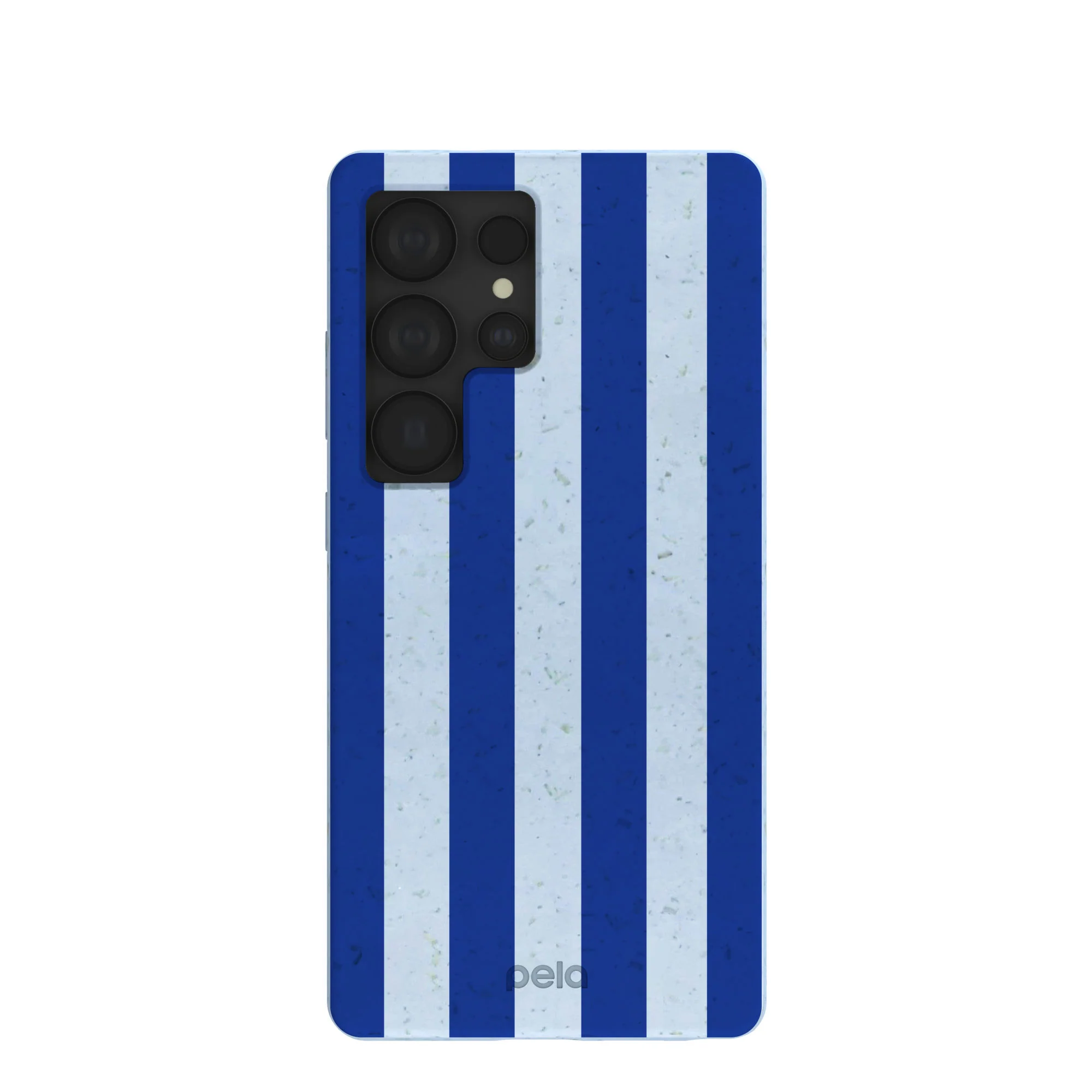 Powder Blue Big Cobalt Stripes Samsung Galaxy S25 Ultra Case