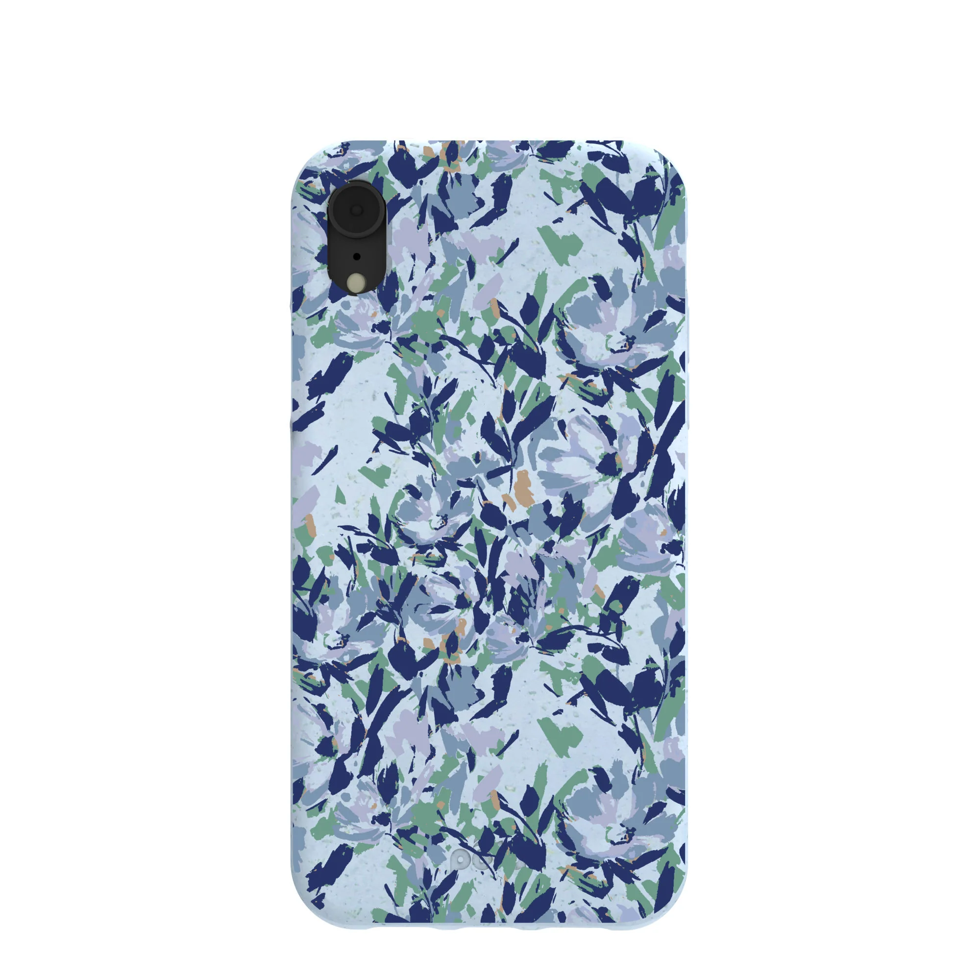 Powder Blue Blue Blooms iPhone XR Case