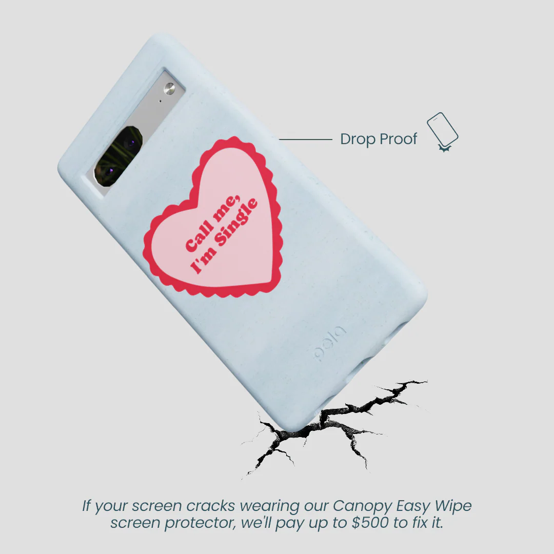 Powder Blue Call Me Google Pixel 7 Case - Image 5