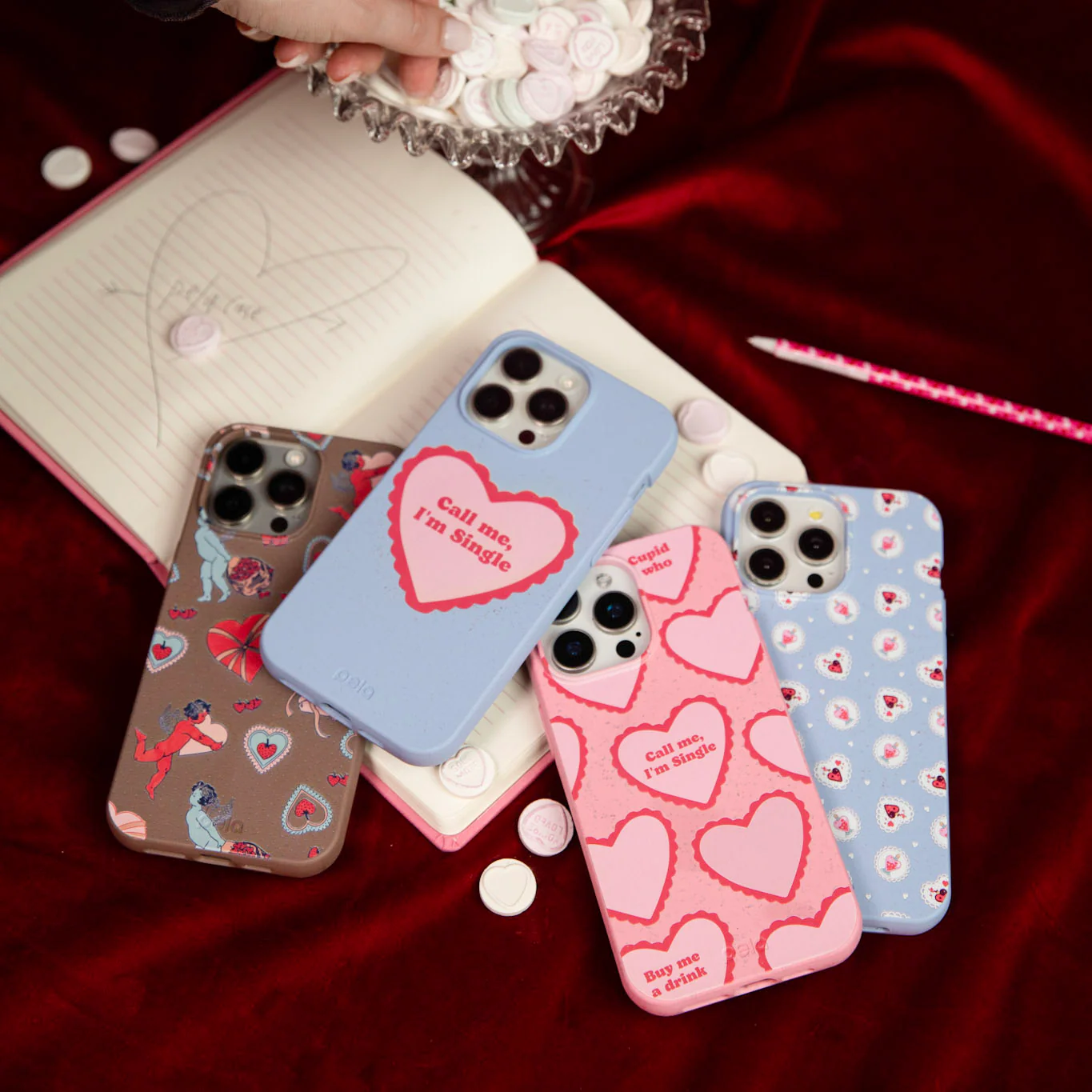 Powder Blue Call Me Google Pixel 9a Case - Image 9
