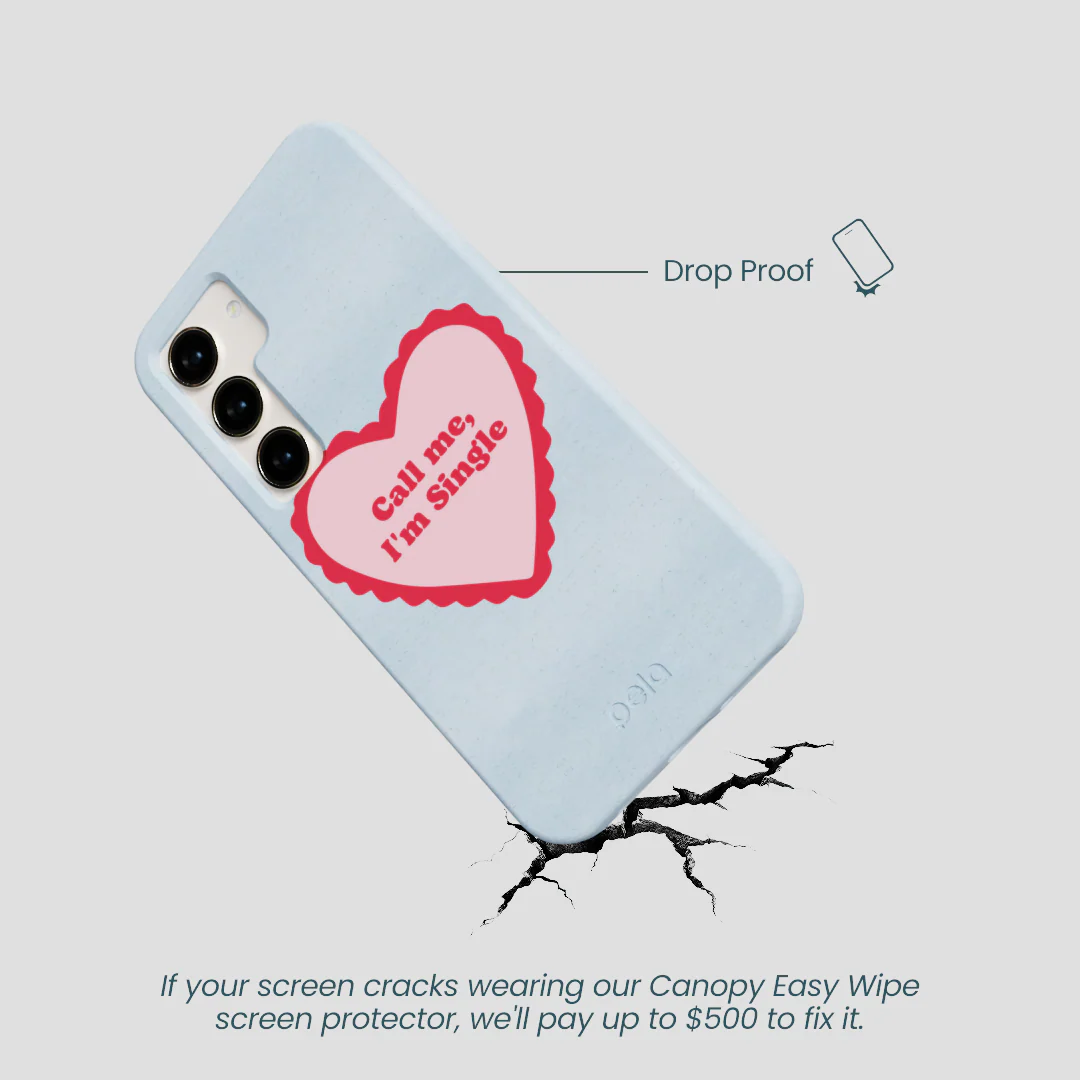 Powder Blue Call Me Samsung Galaxy S24 Case - Image 5