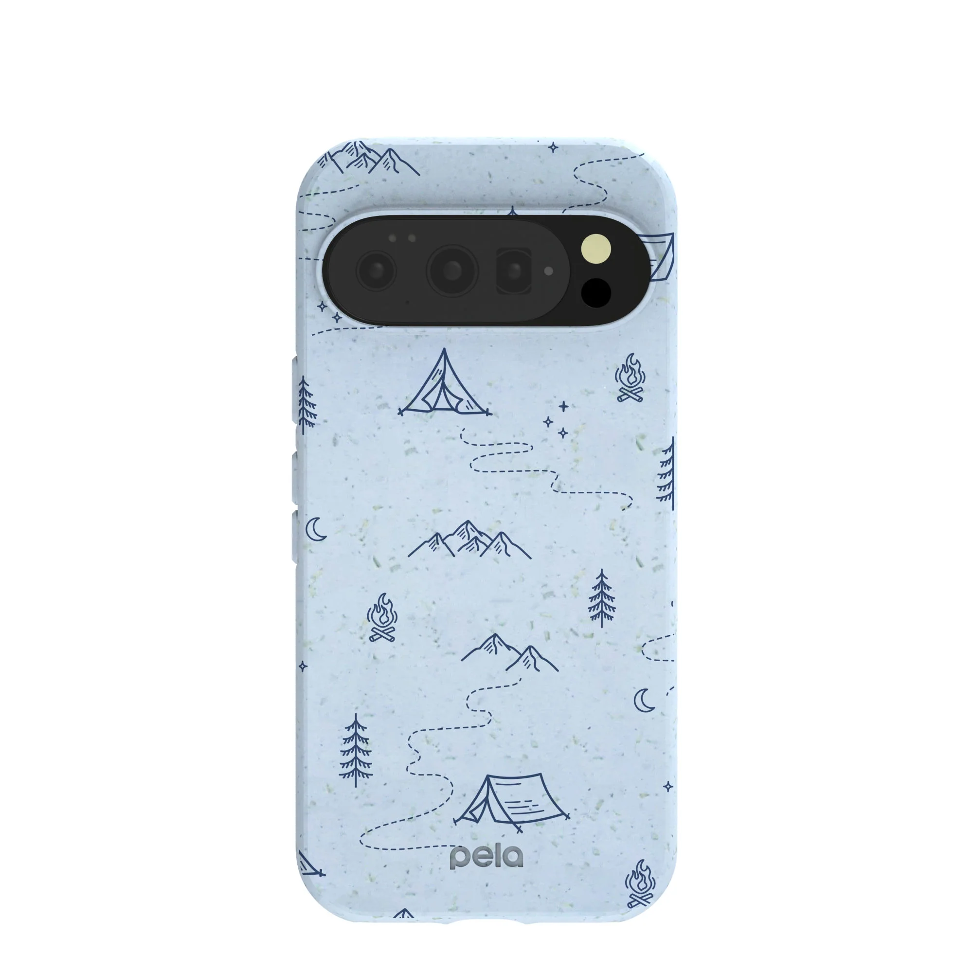 Powder Blue Camp Nights Google Pixel 10/10 Pro Case