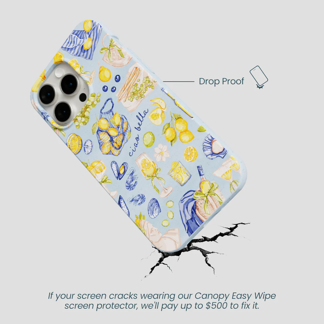 Powder Blue Ciao Bella iPhone 14 Pro Max Case - Image 5