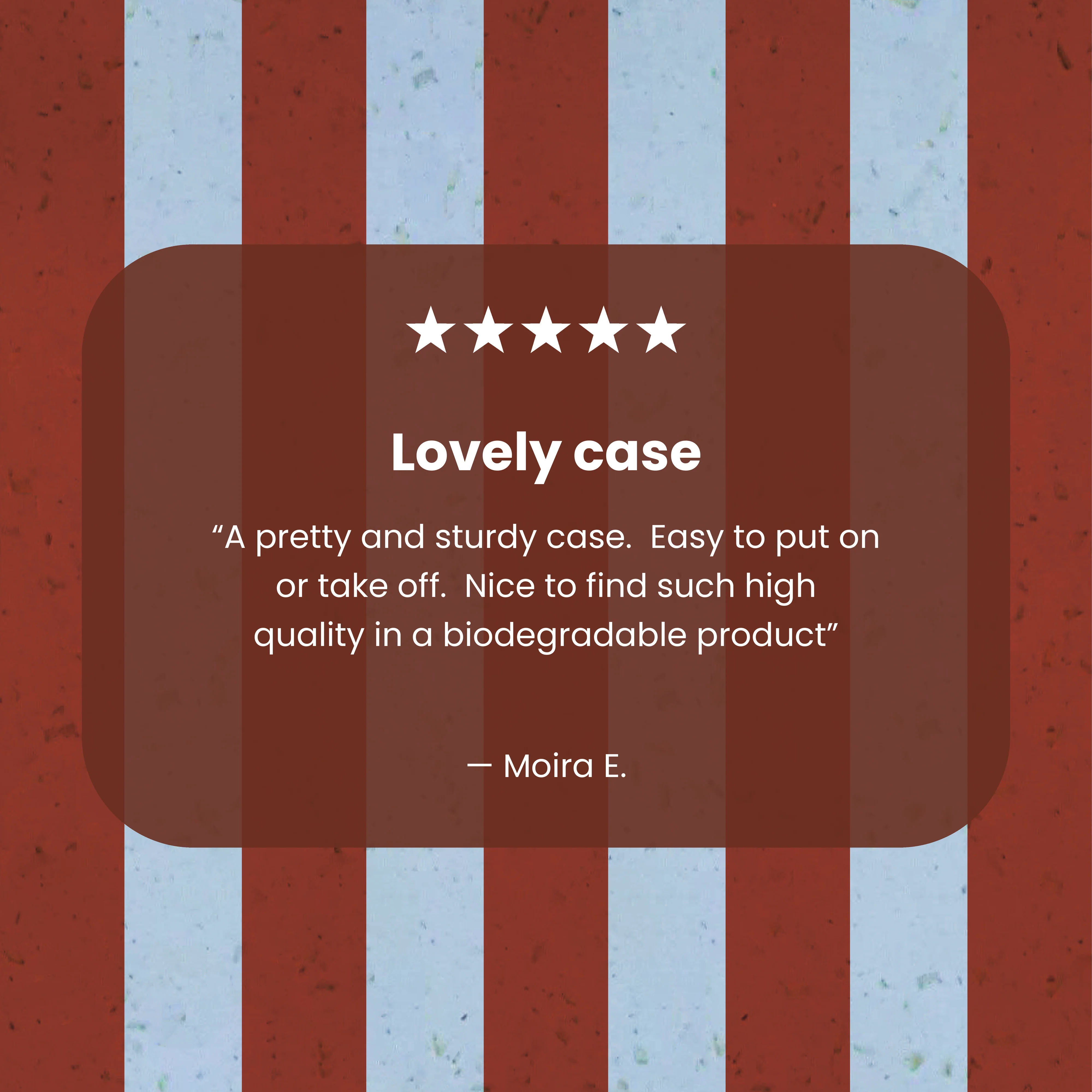 Powder Blue Copper Stripes Google Pixel 9a Case - Image 6