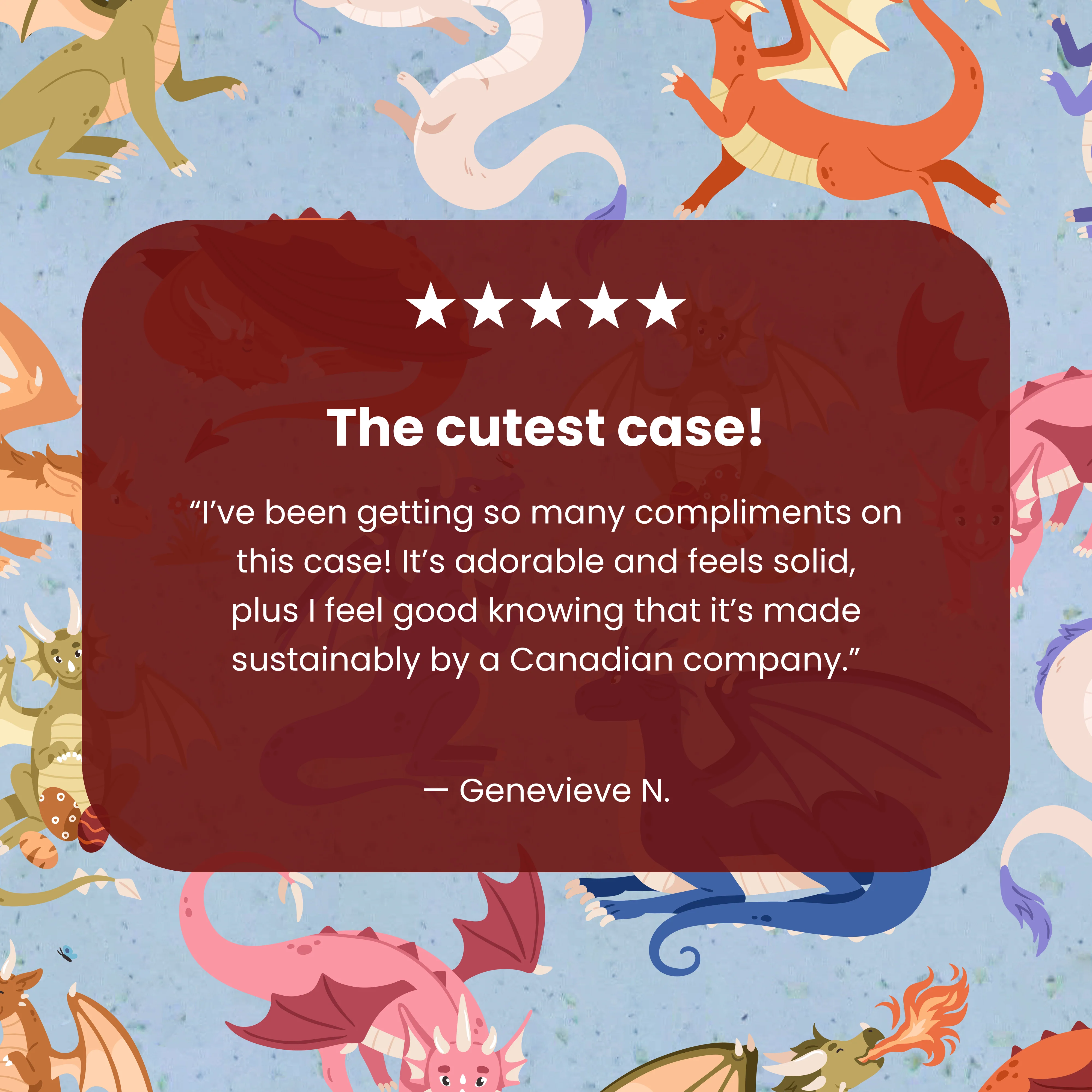 Powder Blue Dragon Cuties Google Pixel 9/9 Pro Case - Image 6