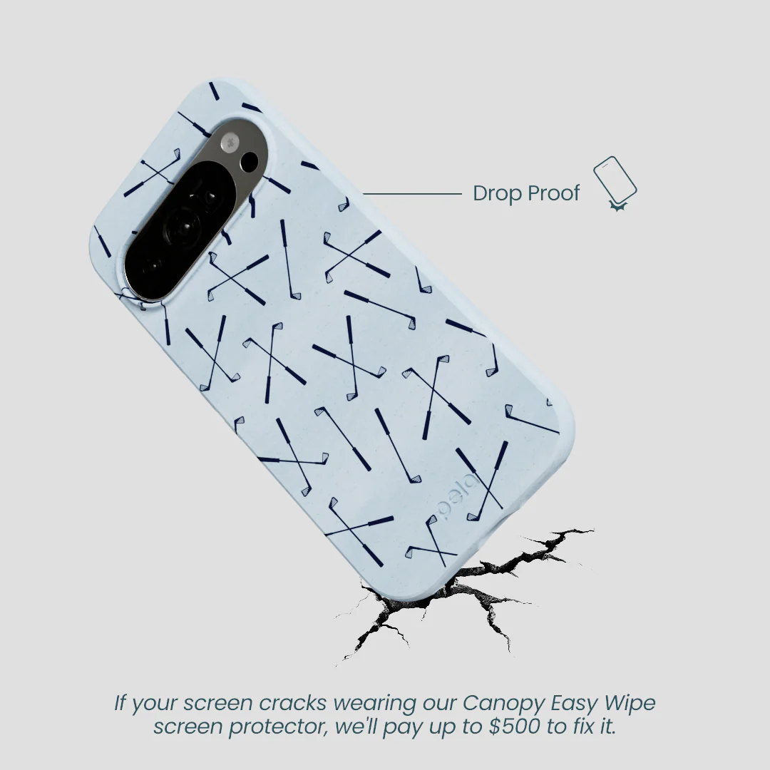 Powder Blue Golf Clubs Google Pixel 10/10 Pro Case - Image 4
