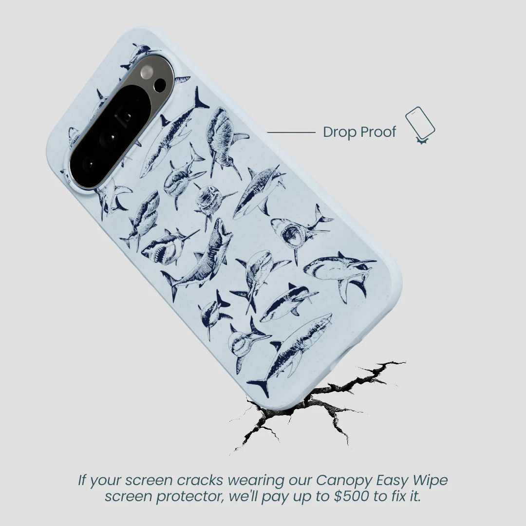 Powder Blue Great White Google Pixel 10 Pro XL Case - Image 4