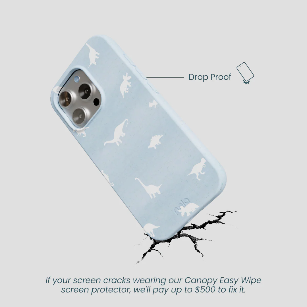 Powder Blue Lil Dinos iPhone 16 Pro Case - Image 5