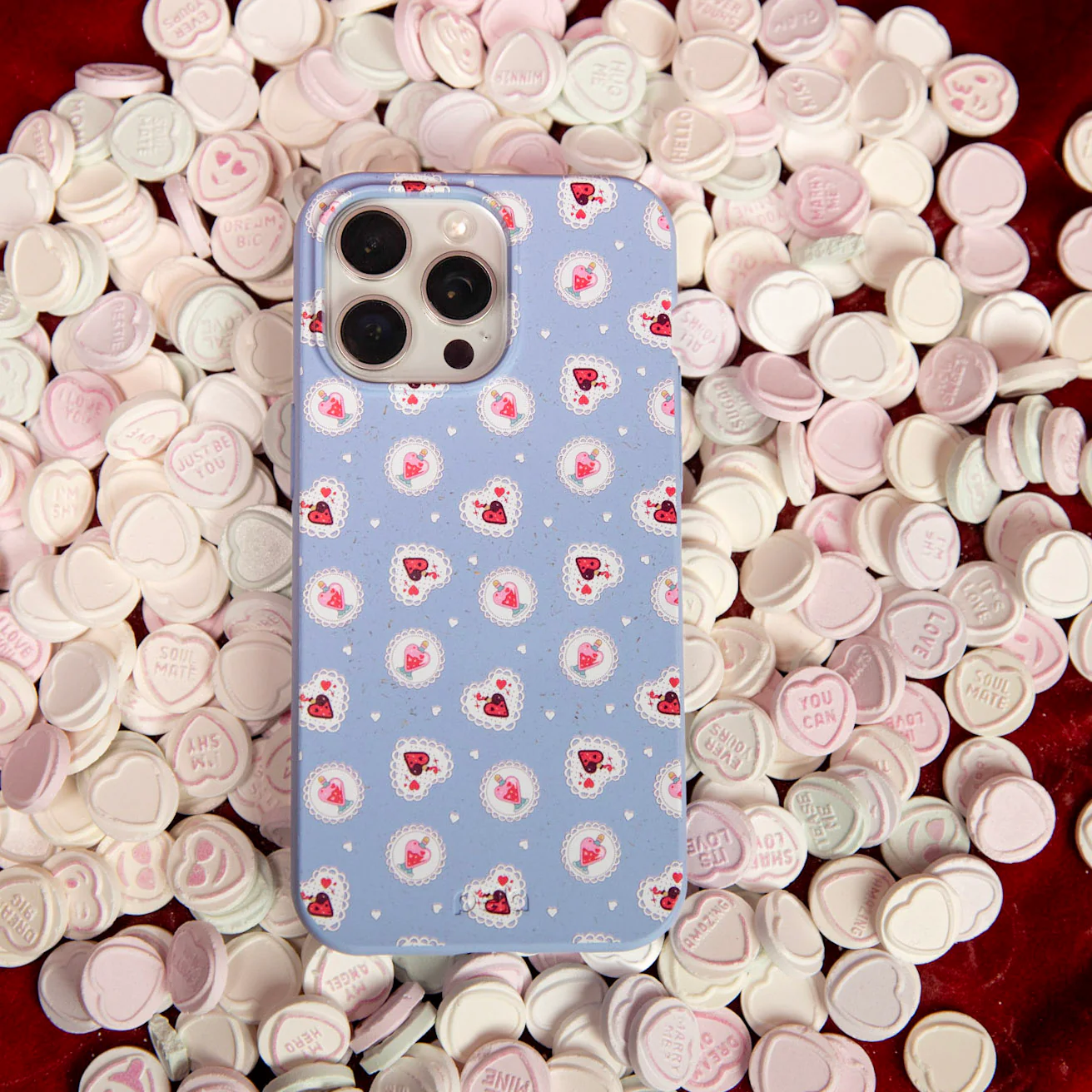 Powder Blue Love Potion Google Pixel 10 Pro XL Case - Image 2