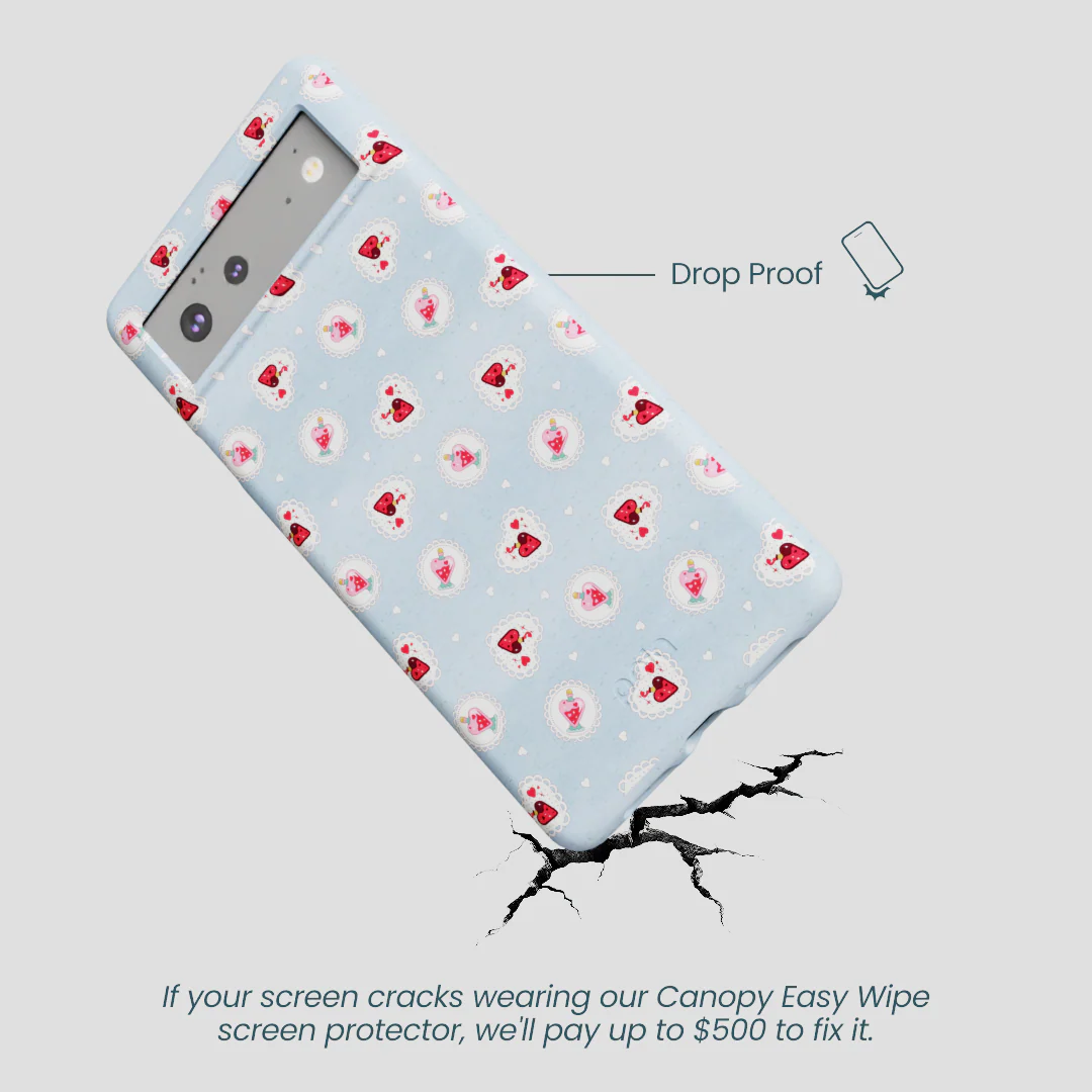 Powder Blue Love Potion Google Pixel 6 Case - Image 5