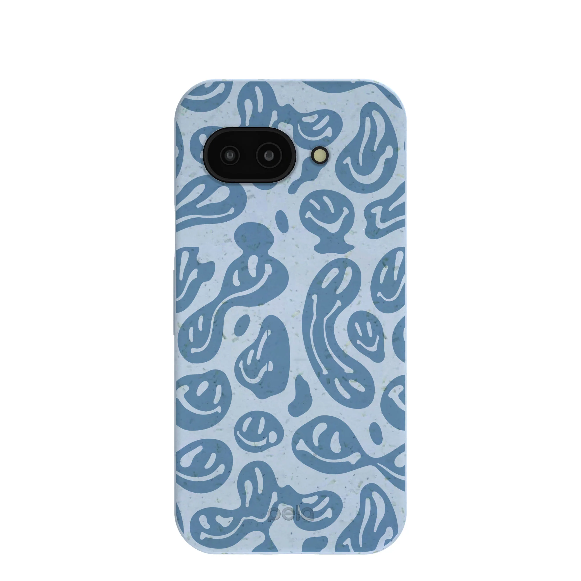 Powder Blue Melting Faces Google Pixel 9a Case