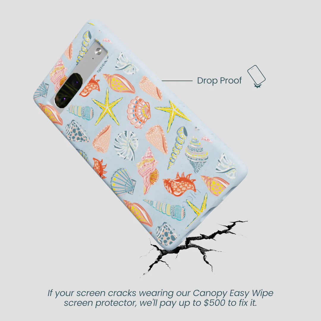 Powder Blue Mermaid Finds Google Pixel 7 Case - Image 5
