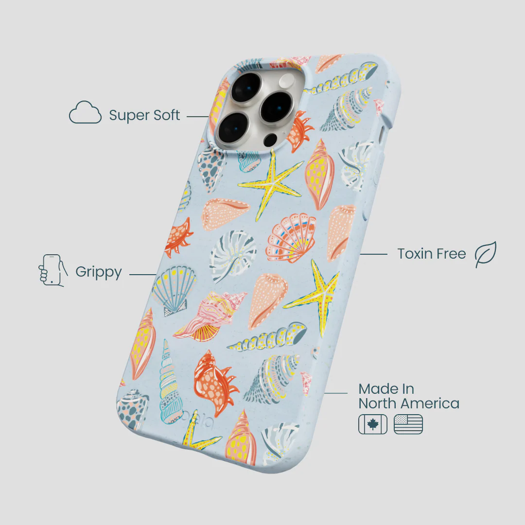 Powder Blue Mermaid Finds iPhone 14 Pro Max Case - Image 4