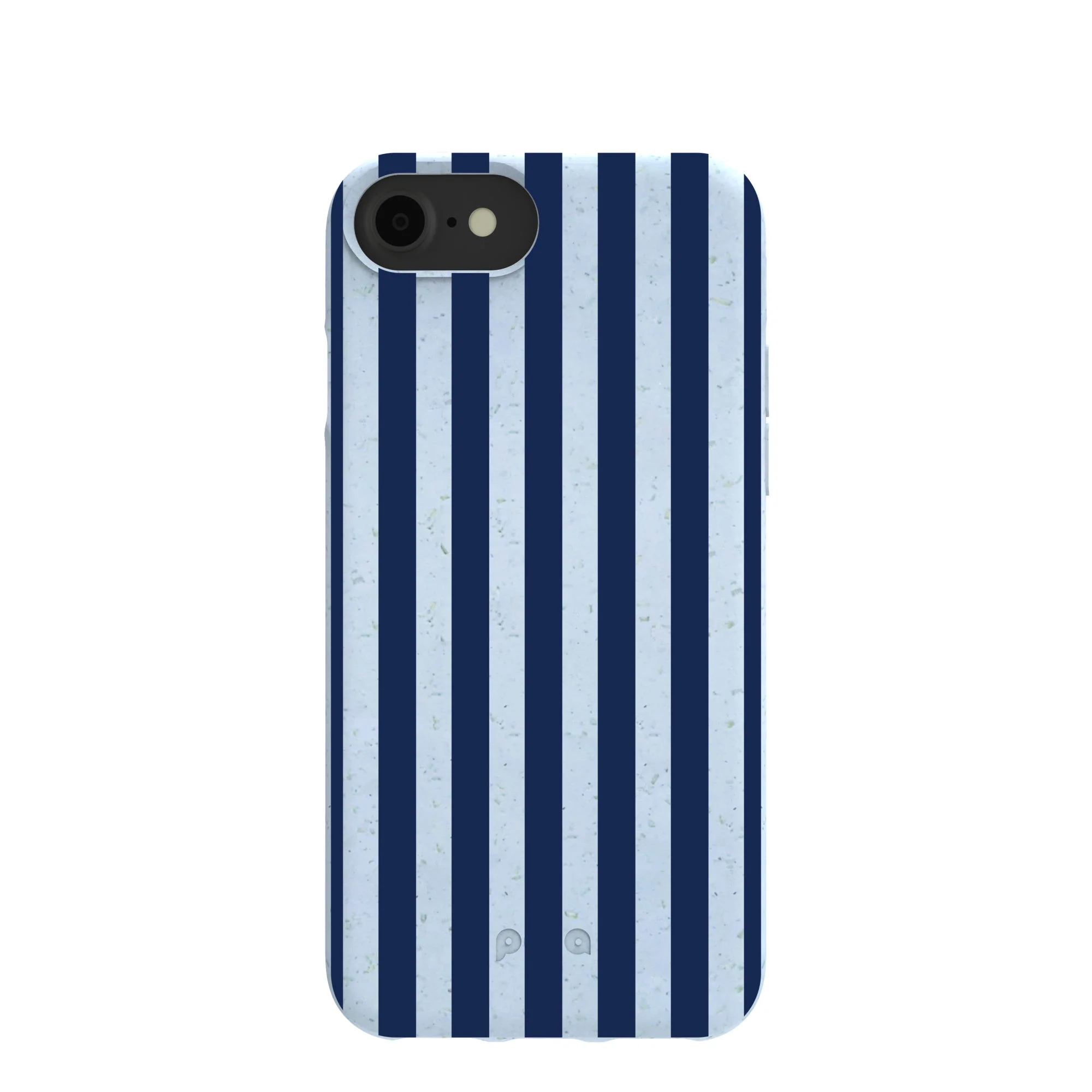Powder Blue Navy Stripes iPhone 6/6s/7/8/SE Case
