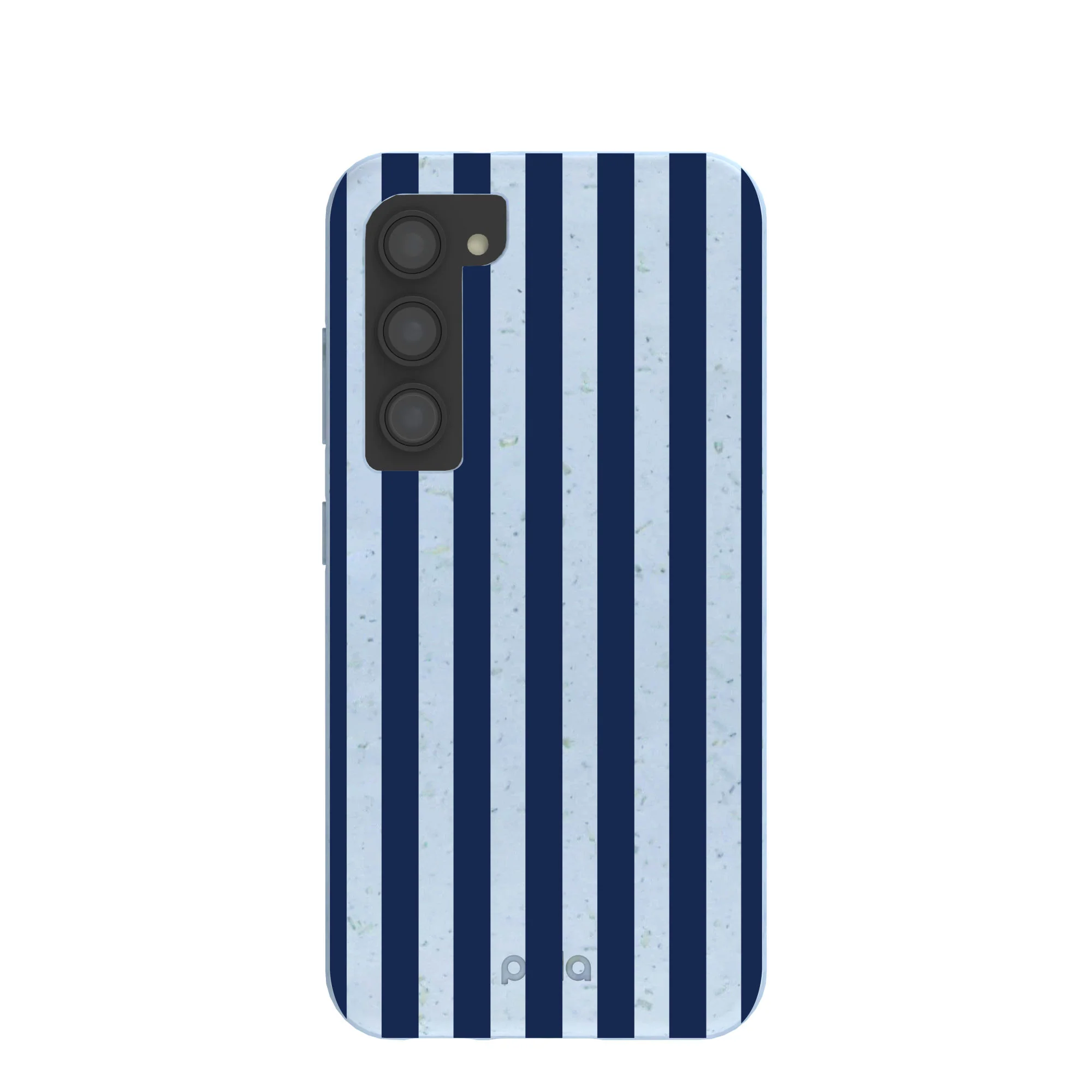 Powder Blue Navy Stripes Samsung Galaxy S23 Case