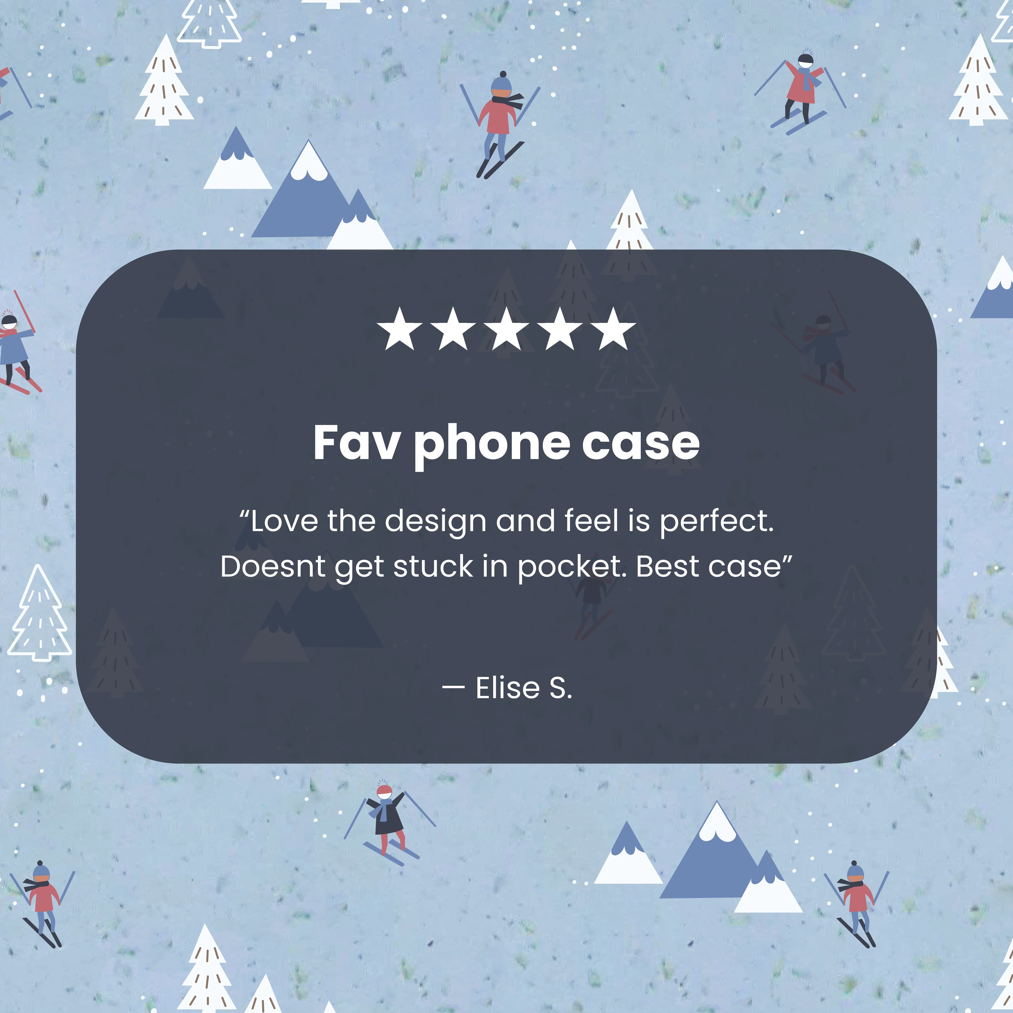 Powder Blue Ski Pass Google Pixel 9a Case - Image 6