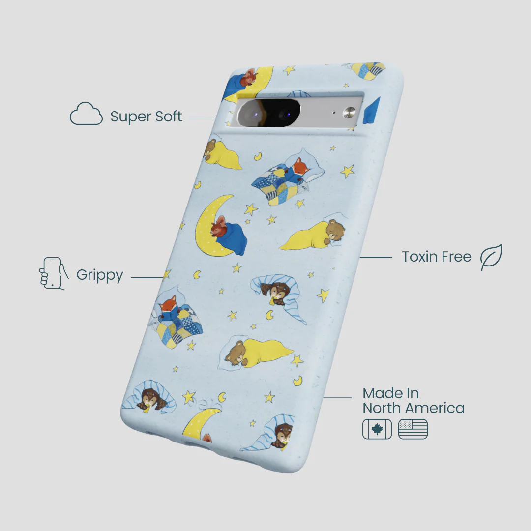Powder Blue Starlight Sleep Google Pixel 7 Case - Image 4