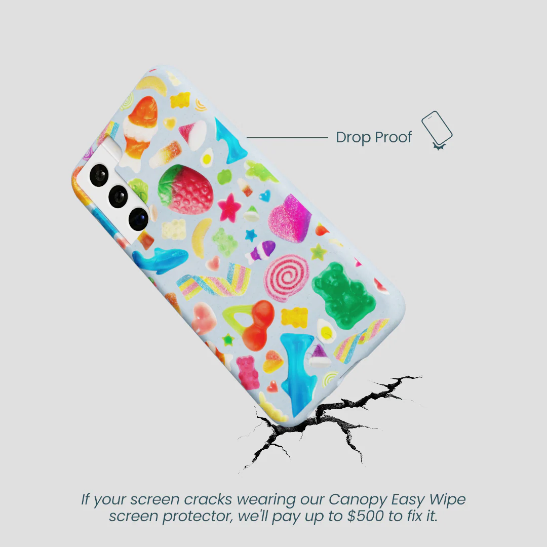 Powder Blue Super Gummies Samsung Galaxy S21 Case - Image 5