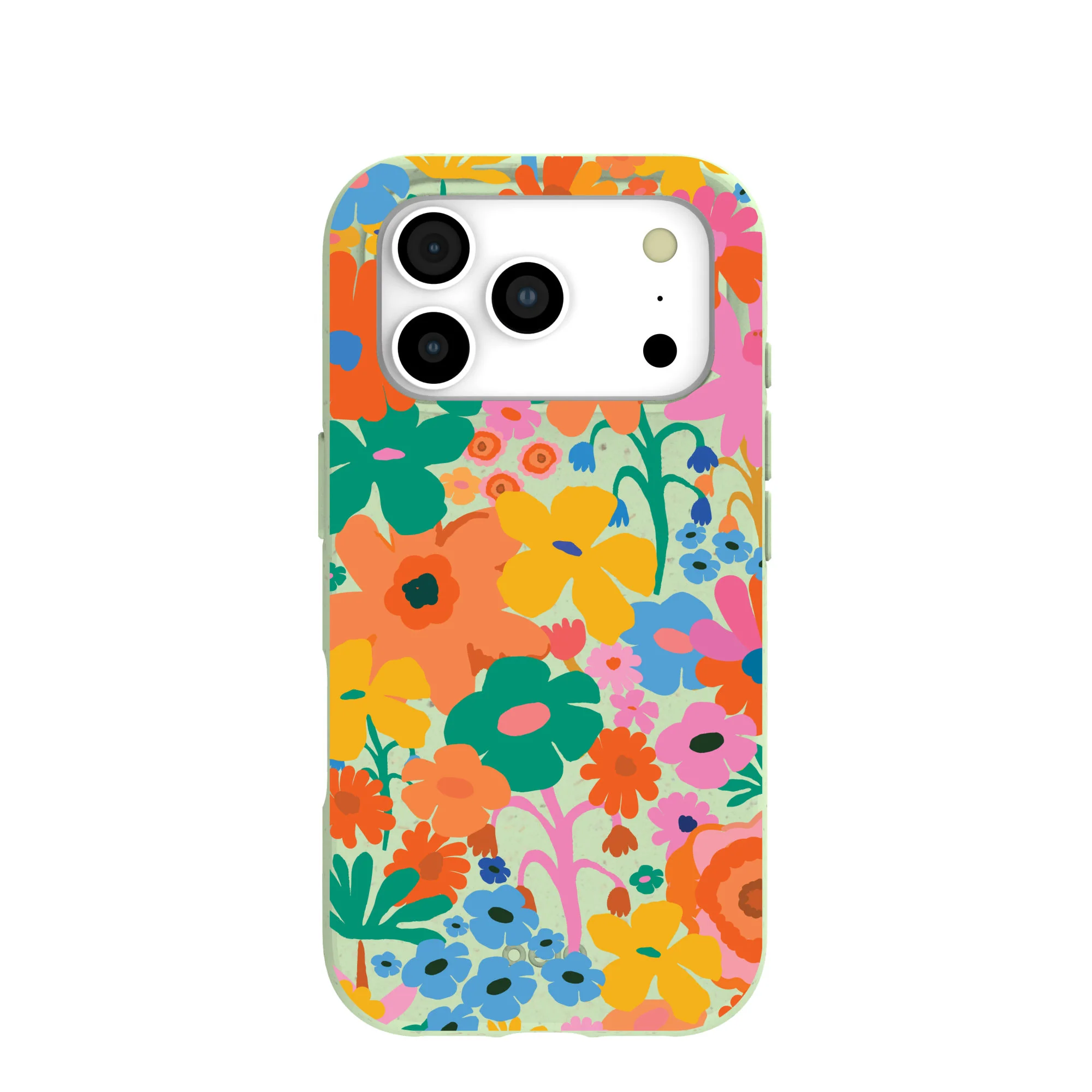 Sage Green Bright Spring iPhone 17 Pro Case
